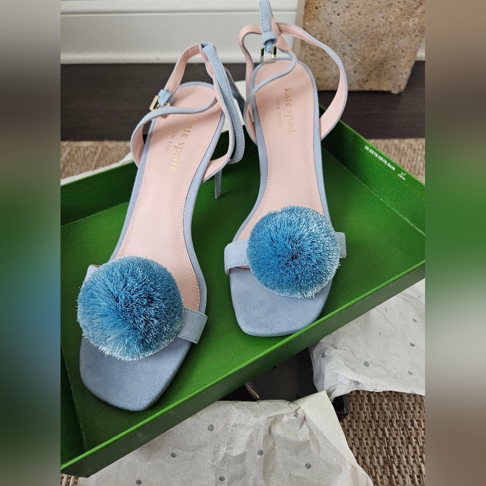Kate spade Amour Pom Sandals